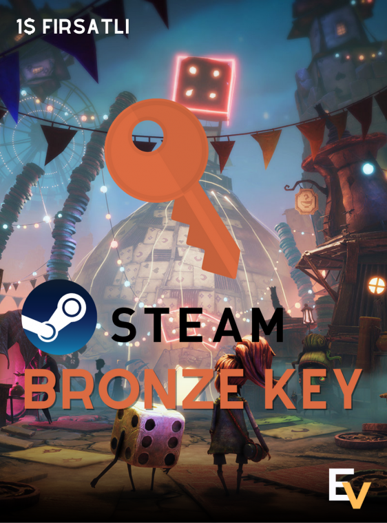 Steam Bronze Key